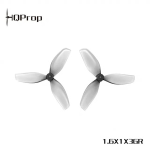 Hqprop 1.6X1X3Gr ใบพัดสามใบสำหรับโดรนแข่ง สีเทา - Product Image 1