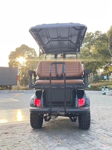 Carrito de Golf Clásico 2+2 PTV 2025 con Faros LED, Autonomía de 50-70 km, Certificación CE, Frenos de Tambor Hidráulicos en las 4 Ruedas, Disponible para Operación - Product Image 6