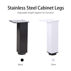 Gambe in alluminio Qing contemporanee per divano <span class=keywords><strong>Natuzzi</strong></span>, ideali per sala da pranzo, cucina, esterni, soggiorno, camera da <span class=keywords><strong>letto</strong></span>, ufficio, bagno, in metallo - Product Image 4