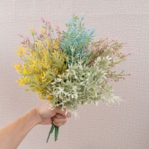 ช่อดอกไม้ประดิษฐ์ CallaFloral พลาสติกตกแต่งบ้านในร่ม สำหรับจัดงานแต่งงาน - Product Image 1