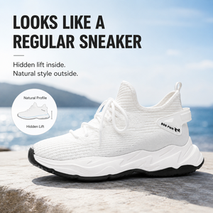 <span class=keywords><strong>Scarpe</strong></span> da ginnastica da uomo <span class=keywords><strong>con</strong></span> <span class=keywords><strong>rialzo</strong></span> invisibile 6cm 8cm 10cm, in maglia, casual, sportive, da passeggio, <span class=keywords><strong>con</strong></span> tacco interno - Product Image 4