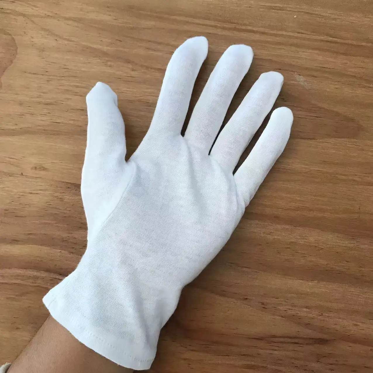 All Size Algodão Luvas Branco Para Eczema Terapia e Beleza Algodão Branco Jóias Inspeção Luvas