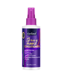 Spray Acondicionador Morado Sin Enjuague <span class=keywords><strong>para</strong></span> Cabello Rubio y Gris, Reduce los Tonos Amarillos, Mejora la Vibración y Hidrata - Product Image 1
