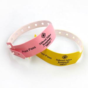 Pulseras de vinilo PVC plástico blando desechables personalizadas producto enfocado en eventos - Product Image 5