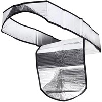 L'argent imperméable garde au chaud Couverture d'isolation des escaliers de grenier Couverture de grenier