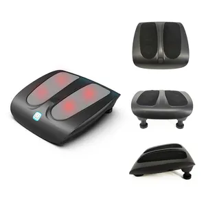 Elektrische Rolverwarming Therapie 2024 Nieuwe Shiatsu Voetmassager Spa Bad Voetenmassagemachine Voor Voeten Been Kuit