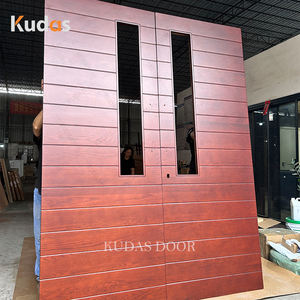 <span class=keywords><strong>Porte</strong></span> <span class=keywords><strong>d</strong></span>'<span class=keywords><strong>entrée</strong></span> extérieure moderne en bois double, couleur personnalisée, design de <span class=keywords><strong>porte</strong></span> de sécurité, portes en bois extérieures pour villa - Product Image 4