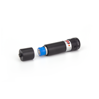 Visée laser tactique en aluminium à points rouge et vert avec batterie pour la chasse et la pêche