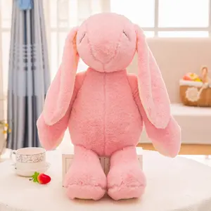 2024 Newest Sublimation Plush Doll Easter Bunny Long Ear Plush Rabbit Doll Rabbit Soft Toy