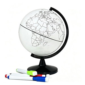 Globo Terráqueo <span class=keywords><strong>de</strong></span> Plástico Creativo y Divertido <span class=keywords><strong>de</strong></span> 14.2 cm para Decoración <span class=keywords><strong>de</strong></span> Habitaciones Infantiles - Educación y Aprendizaje <span class=keywords><strong>de</strong></span> Geografía, Marca OEM - Product Image 4