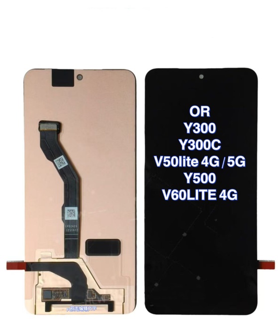 Factory Wholesale OLED Display Digitizer Assembly for VIVO Y300/Y300C/V50lite/Y500/V60lite 4G/5G Models 6.9" Screen 1 Year