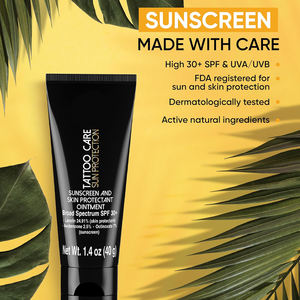 Aixin Gel tatuaggio privato crema solare tutto naturale tatuaggio protezione solare Spf 30 + inumidire senza asciugare la protezione solare del tatuaggio - Product Image 5