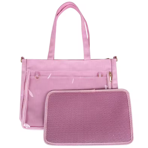 Custom designed reusable large canvas leisure shopping inspiration bag - Product Image 4