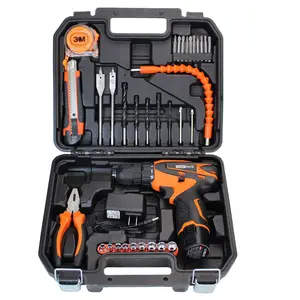 First Rate Electric Drill Power Toolkit for Woodworking Cordless Drills