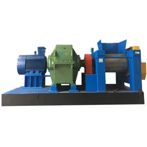 Semi automatic tire recycling line machinery to crumb rubber powder