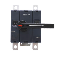 Interruptor aislador PV DC1000V 1500V listado por UL 400A 2P interruptor seccionador de sistema de energía fotovoltaica para sistema Solar