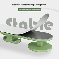 Organisateur de câbles de bureau de luxe auto-adhésif en gel de silicone pour câbles de données, de charge et d'écouteurs, enrouleur, support de fixation pour prises