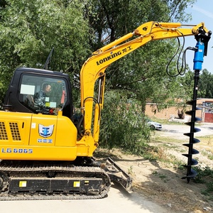Forets hélicoïdaux avec têtes motorisées adaptés aux travaux d'excavation au sol, au forage de sols et aux travaux de construction et d'ingénierie des fondations. - Product Image 1