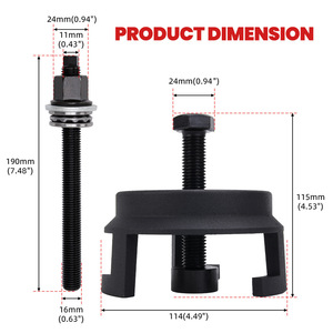 Harmonic Balancer Pulley <b>Puller</b> Installer <b>Tool</b> For Gm Ls Lt Engines Steel Hand <b>Tool</b> 25264 - Product Image 2