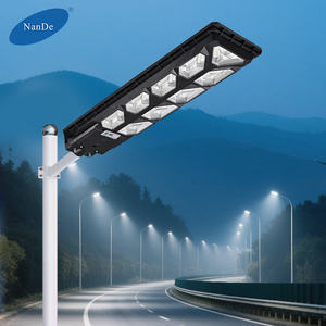 Nande Nhà Máy Giá Công Cộng Đường Cao Tốc 6500K Đèn 300W 500W 700W 900W LED Năng Lượng Mặt Trời Ánh Sáng Đường Phố - Product Image 1