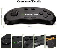 Nouvelles lunettes VR G07E, boîte de lunettes VR, films IMAX 3D, écran géant, lunettes de réalité virtuelle, casque VR pour téléphone de 4,7 à 7,2 pouces, prise en charge de la manette de jeu