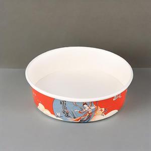 Biodegradable Eco-friendly Disposable Custom Printing Food Packing <b>Box</b> Salad Bowls Kraft Paper Bowl With Lid - Product Image 4