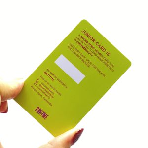 Cartes de visite en PVC durables, finition mate/brillante en option - Product Image 2