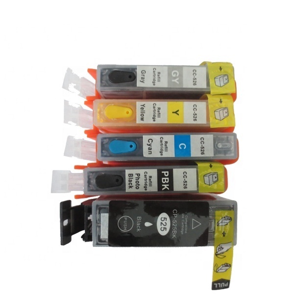 Lot De 20 Cartouches D'encre Compatibles Pour Imprimante Canon Pixma MG5250 - PGI525 & CLI526