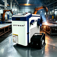 Nouveau soudeur laser à fibre portatif PHT-2000W, haute efficacité, refroidissement par eau, adapté à l'acier au carbone