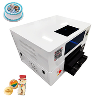 Tinta comestible DIY Impresora DE FOTOS 3D Aplicación móvil Impresora de galletas de alimentos Máquina de impresión de pasteles y camisetas