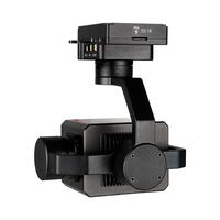 Caméra à cardan H4T-25 avec 4 capteurs, zoom optique 10x et imagerie thermique 19mm 25mm