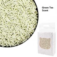 Litière pour chat en tofu biodégradable et écologique Dimensionpet, faible teneur en poussière, agglomération rapide, contrôle des odeurs et haute absorption, 2,5 kg