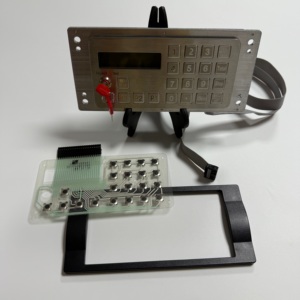 Teclado de cúpula de Metal de 21 teclas de repuesto con interruptor de membrana transparente para sistema de pago de dispensador de combustible de bomba de Gas - Product Image 1