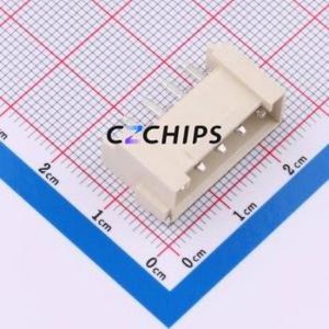 3.96-5P WT Wire-to-Board Pin Header SMD,P=3.96mm,Horizontal Mount Connector 1x5P 3.96mm Horizontal Mount 5P - Product Image 1