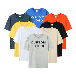 White Cheapest Bulk Wholesale Oversized T Shirts Cheap T Shirts Blank T-shirts in Bulk Plain All Over Print T-shirt - Product Image 1