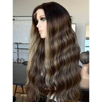 Perruque Lace Front HD 13x5 SHY en Cheveux Humains Premium, Densité 400, Ultra Naturelle, Ondulations Corporelles Extra Volumineuses, Vente en Gros pour Femmes