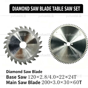 Lame de scie diamantée YUFU Kunlun de qualité industrielle, soudée au laser et pressée à chaud, pour la découpe du bois sur scies à table et scies à panneaux - Product Image 6
