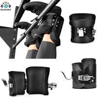 Bottes d'inversion en acier massif pour entraînement de force et fitness, couvre-pieds pour exercices inversés