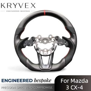 Kryvex para <span class=keywords><strong>Mazda</strong></span> 3 6 CX-4 CX-<span class=keywords><strong>5</strong></span> 2017-2019 Accesorios Personalizados para Automóviles Cuero Perforado Napa - Product Image 2