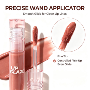 Gloss à lèvres végétalien personnalisé avec logo, effet miroir, brillance intense, repulpant, hydratant, non collant, résistant à la fuite, longue tenue, rouge à lèvres liquide - Product Image 3