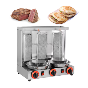 Machine à shawarma au gaz et électrique au <span class=keywords><strong>meilleur</strong></span> prix pour usage commercial avec machine à rôtir le poulet et la dinde en acier inoxydable de haute qualité - Product Image 5