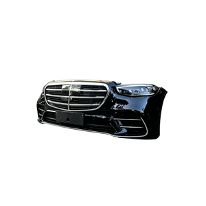 Pour Mercedes-Benz <span class=keywords><strong>Classe</strong></span> <span class=keywords><strong>S</strong></span> berline (W223) modèle <span class=keywords><strong>2021</strong></span> - 2025, kit de pare-chocs avant, kit de radiateur et phares - Product Image 3
