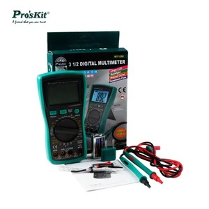 โปร'สคิท MT-1280-C 3 1/2 เครื่องทดสอบความต้านทานความจุกระแสไฟ AC พร้อมเสียงเตือน แอมมิเตอร์ มัลติเทสเตอร์ - Product Image 4