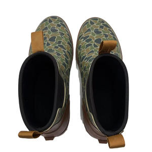 Botas de Lluvia Unisex de Neopreno con Diseño de Camuflaje, Impermeables, con Punta Redonda, Tipo Botín - Product Image 5