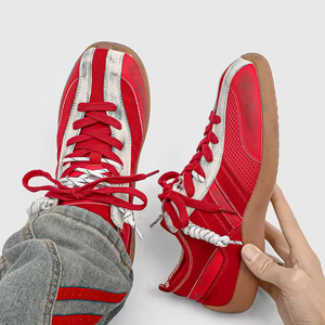 Chaussures pour hommes 2025 Automne Nouveau Style Rétro Respirant Maille Chaussures de Sport Confortables Semelle Souple Antidérapante Sneakers Casual pour Hommes - Product Image 1