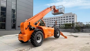 מלגזה טלסקופית 7 מטר 10 מטר 18 מטר גובה הרמה עם תעודת CE - Product Image 3