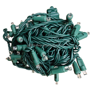 Chất Lượng Hàng Đầu Ngoài Trời Thương Mại 70 Đèn 4 ''Mềm Ấm Trắng 5 Mm Góc Rộng Hình Nón <span class=keywords><strong>LED</strong></span> Đèn Giáng Sinh Chuỗi Pre-Balled - Product Image 1