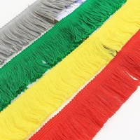 Vente en gros directe usine – Garniture à franges en coton de 5 cm « Barbe de dragon » pour vêtements, textiles de maison et accessoires de décoration de scène de danse