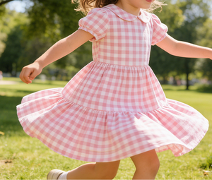<span class=keywords><strong>Tissu</strong></span> en coton biologique teint en fil, effet seersucker, pour chemises, robes et textiles <span class=keywords><strong>de</strong></span> maison pour bébés et enfants - Product Image 2