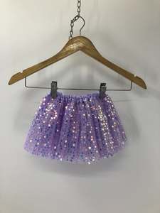 Falda Tutú Brillante con Lentejuelas para Niñas, Disfraz de Ballet para Actuaciones, Falda de Tul, Venta al Por Mayor - Product Image 3